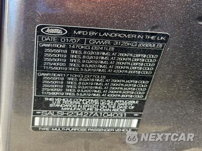 Zdjęcie 14 z 14 samochodu: 2007 LAND ROVER RANGE ROVER SPORT SUPERCHARGED VIN:SALSH23427A104031 - miniatura