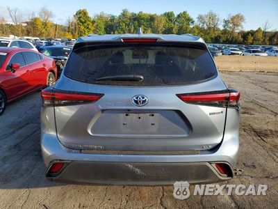 Zdjęcie 6 z 13 samochodu: 2021 TOYOTA HIGHLANDER HYBRID XLE VIN:5TDGBRCH2MS023765 - miniatura