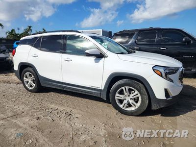 Czwarte zdjęcie samochodu z boku: 2018 GMC TERRAIN SLE VIN:3GKALMEV9JL164508 - miniatura
