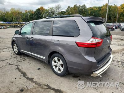 Drugie zdjęcie samochodu z przodu: 2017 TOYOTA SIENNA LE VIN:5TDKZ3DC7HS841911 - miniatura