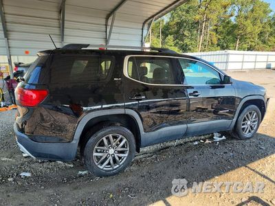 Trzecie zdjęcie samochodu z tyłu: 2019 GMC ACADIA SLT-1 VIN:1GKKNULS4KZ178317 - miniatura