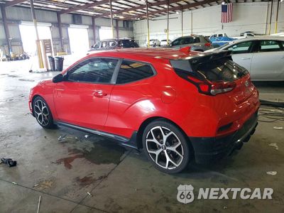 Drugie zdjęcie samochodu z przodu: 2020 HYUNDAI VELOSTER N BASE VIN:KMHT36AH7LU004843 - miniatura