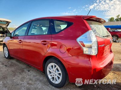 Drugie zdjęcie samochodu z przodu: 2012 TOYOTA PRIUS V TWO VIN:JTDZN3EU6C3116036 - miniatura