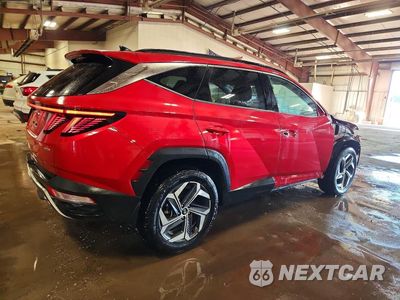 Trzecie zdjęcie samochodu z tyłu: 2022 HYUNDAI TUCSON LIMITED VIN:5NMJECAE3NH106452 - miniatura