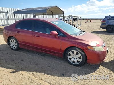 Czwarte zdjęcie samochodu z boku: 2006 HONDA CIVIC LX VIN:1HGFA16566L113587 - miniatura