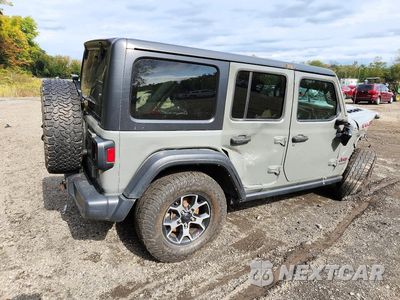 Trzecie zdjęcie samochodu z tyłu: 2019 JEEP WRANGLER UNLIMITED RUBICON VIN:1C4HJXFN1KW502060 - miniatura