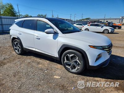 Czwarte zdjęcie samochodu z boku: 2022 HYUNDAI TUCSON LIMITED VIN:KM8JECA14NU026160 - miniatura