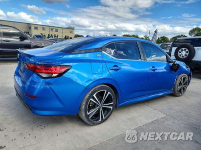 Trzecie zdjęcie samochodu z tyłu: 2021 NISSAN SENTRA SR VIN:3N1AB8DV7MY258923 - miniatura