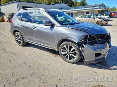 Czwarte zdjęcie samochodu z boku: 2019 NISSAN ROGUE SL VIN:5N1AT2MV8KC743287 - miniatura