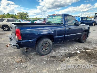 Trzecie zdjęcie samochodu z tyłu: 2007 CHEVROLET SILVERADO C1500 CLASSIC VIN:3GCEC14X17G227228 - miniatura