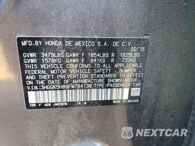 Zdjęcie 13 z 13 samochodu: 2015 HONDA FIT EX VIN:3HGGK5H89FM784136 - miniatura