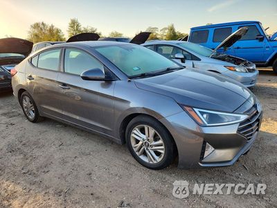 Czwarte zdjęcie samochodu z boku: 2020 HYUNDAI ELANTRA SEL VIN:5NPD84LF7LH527395 - miniatura