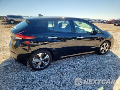Trzecie zdjęcie samochodu z tyłu: 2018 NISSAN LEAF SV VIN:1N4AZ1CP3JC311940 - miniatura