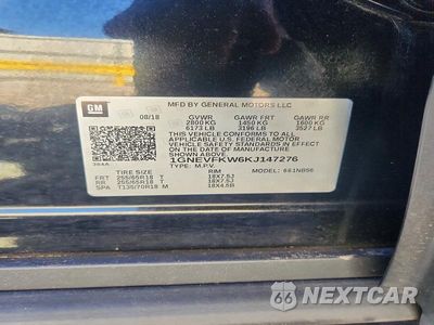 Zdjęcie 14 z 14 samochodu: 2019 CHEVROLET TRAVERSE LS VIN:1GNEVFKW6KJ147276 - miniatura