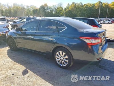 Drugie zdjęcie samochodu z przodu: 2013 NISSAN SENTRA S VIN:3N1AB7AP5DL612130 - miniatura