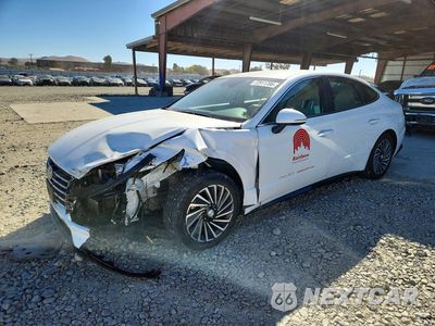 2021 HYUNDAI SONATA HYBRID KMHL34JJ0MA018951 - główne zdjęcie licytacji z USA - miniatura