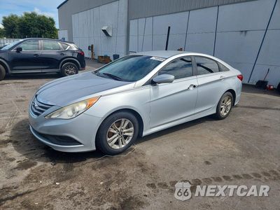 2014 HYUNDAI SONATA GLS 5NPEB4AC0EH932144 - główne zdjęcie licytacji z USA - miniatura