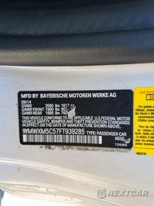 Zdjęcie 12 z 12 samochodu: 2015 MINI COOPER VIN:WMWXM5C57FT939285 - miniatura