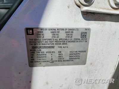 Zdjęcie 13 z 13 samochodu: 2014 GMC TERRAIN DENALI VIN:2GKFLUE32E6308382 - miniatura