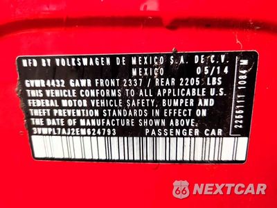 Zdjęcie 13 z 13 samochodu: 2014 VOLKSWAGEN JETTA TDI VIN:3VWPL7AJ2EM624793 - miniatura