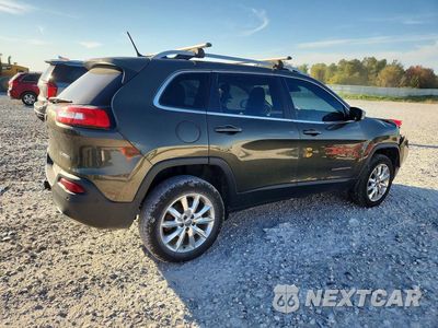 Trzecie zdjęcie samochodu z tyłu: 2015 JEEP CHEROKEE LIMITED VIN:1C4PJMDS0FW729328 - miniatura