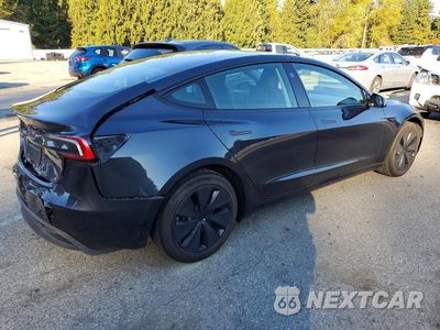 Trzecie zdjęcie samochodu z tyłu: 2024 TESLA MODEL 3 VIN:5YJ3E1EA4RF835118 - miniatura