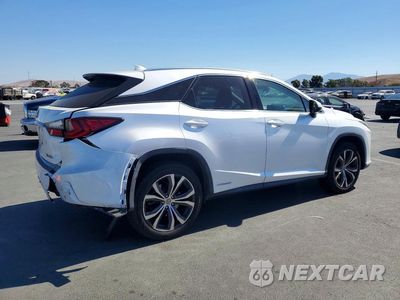 Trzecie zdjęcie samochodu z tyłu: 2016 LEXUS RX 450H BASE VIN:2T2BGMCA5GC002774 - miniatura