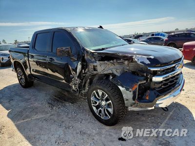 Czwarte zdjęcie samochodu z boku: 2023 CHEVROLET SILVERADO K1500 LT VIN:2GCUDDED1P1119327 - miniatura