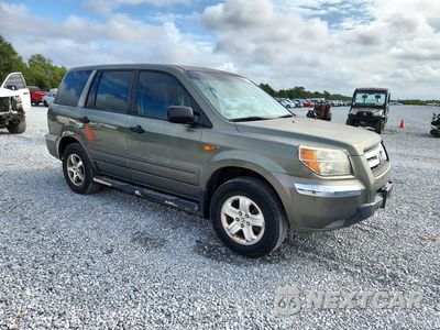 Czwarte zdjęcie samochodu z boku: 2007 HONDA PILOT LX VIN:5FNYF28177B005976 - miniatura