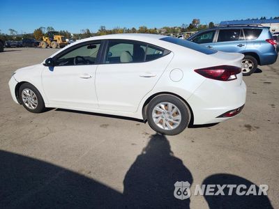 Drugie zdjęcie samochodu z przodu: 2019 HYUNDAI ELANTRA SE VIN:5NPD74LF5KH496097 - miniatura