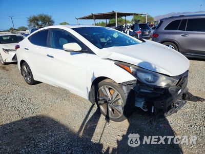 Czwarte zdjęcie samochodu z boku: 2014 HYUNDAI ELANTRA LIMITED VIN:5NPDH4AE7EH504938 - miniatura