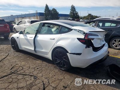 Drugie zdjęcie samochodu z przodu: 2025 TESLA MODEL 3 VIN:5YJ3E1ET6SF033922 - miniatura