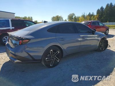 Trzecie zdjęcie samochodu z tyłu: 2026 HYUNDAI SONATA N LINE VIN:KMHL54JC1TA541860 - miniatura