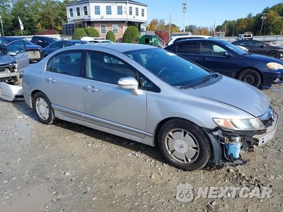 Czwarte zdjęcie samochodu z boku: 2009 HONDA CIVIC HYBRID VIN:JHMFA362X9S003585 - miniatura