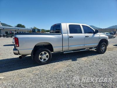Trzecie zdjęcie samochodu z tyłu: 2006 DODGE RAM 2500 VIN:3D7KS29CX6G284324 - miniatura