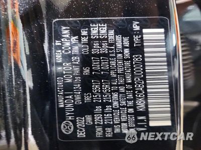 Zdjęcie 13 z 13 samochodu: 2023 HYUNDAI KONA SEL VIN:KM8K6CAB2PU000783 - miniatura