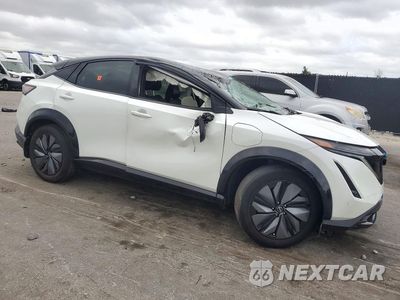 Czwarte zdjęcie samochodu z boku: 2023 NISSAN ARIYA ENGAGE VIN:JN1CF0BB8PM705869 - miniatura