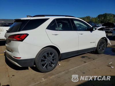 Trzecie zdjęcie samochodu z tyłu: 2022 CHEVROLET EQUINOX RS VIN:3GNAXMEV5NS208412 - miniatura