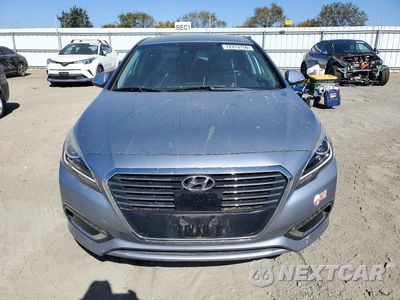 Piąte zdjęcie samochodu w środku: 2017 HYUNDAI SONATA PLUG-IN HYBRID LIMITED VIN:KMHE54L22HA049195 - miniatura