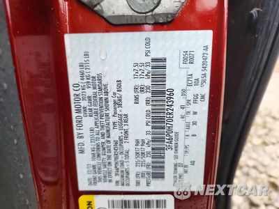 Zdjęcie 13 z 13 samochodu: 2014 FORD FUSION SE VIN:3FA6P0H70ER243960 - miniatura