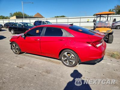 Drugie zdjęcie samochodu z przodu: 2023 HYUNDAI ELANTRA LIMITED VIN:5NPLP4AG3PH107665 - miniatura