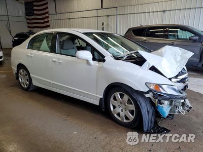 Czwarte zdjęcie samochodu z boku: 2010 HONDA CIVIC LX VIN:2HGFA1F50AH564374 - miniatura