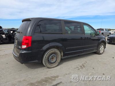 Trzecie zdjęcie samochodu z tyłu: 2012 DODGE GRAND CARAVAN SE VIN:2C4RDGBGXCR115441 - miniatura