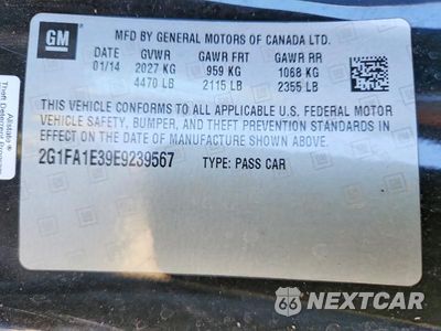 Zdjęcie 12 z 12 samochodu: 2014 CHEVROLET CAMARO LS VIN:2G1FA1E39E9239567 - miniatura