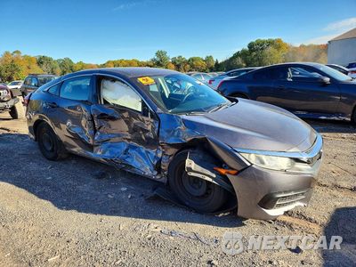 Czwarte zdjęcie samochodu z boku: 2018 HONDA CIVIC 4D EX VIN:19XFC2F5XJE204815 - miniatura