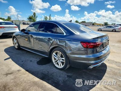 Drugie zdjęcie samochodu z przodu: 2020 AUDI A4 PREMIUM PLUS VIN:WAUENAF49LA073855 - miniatura
