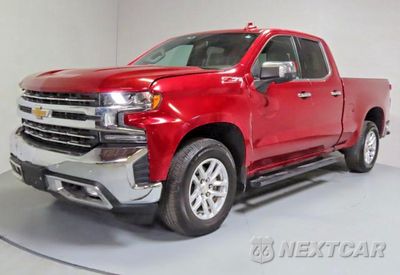 Drugie zdjęcie samochodu z przodu: 2020 CHEVROLET SILVERADO K1500 LTZ VIN:1GCRYGEDXLZ194265 - miniatura
