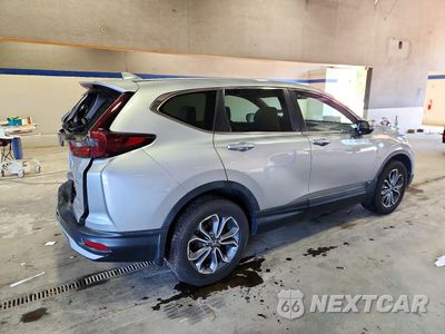 Trzecie zdjęcie samochodu z tyłu: 2022 HONDA CR-V EX VIN:5J6RT6H5XNL012724 - miniatura