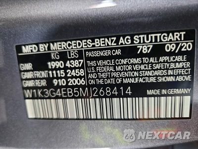 Zdjęcie 12 z 12 samochodu: 2021 MERCEDES-BENZ A 220 VIN:W1K3G4EB5MJ268414 - miniatura