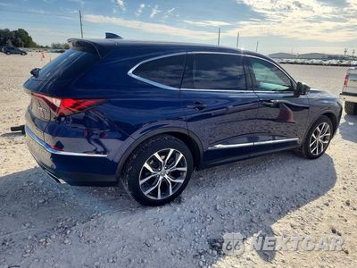 Trzecie zdjęcie samochodu z tyłu: 2024 ACURA MDX TECHNOLOGY VIN:5J8YE1H40RL018061 - miniatura